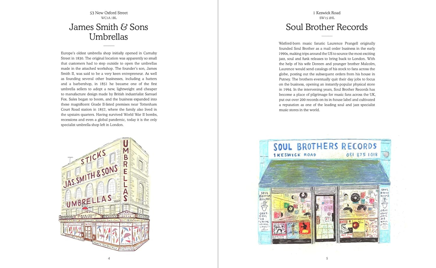 LONDON SHOPFRONTS (Signed!)