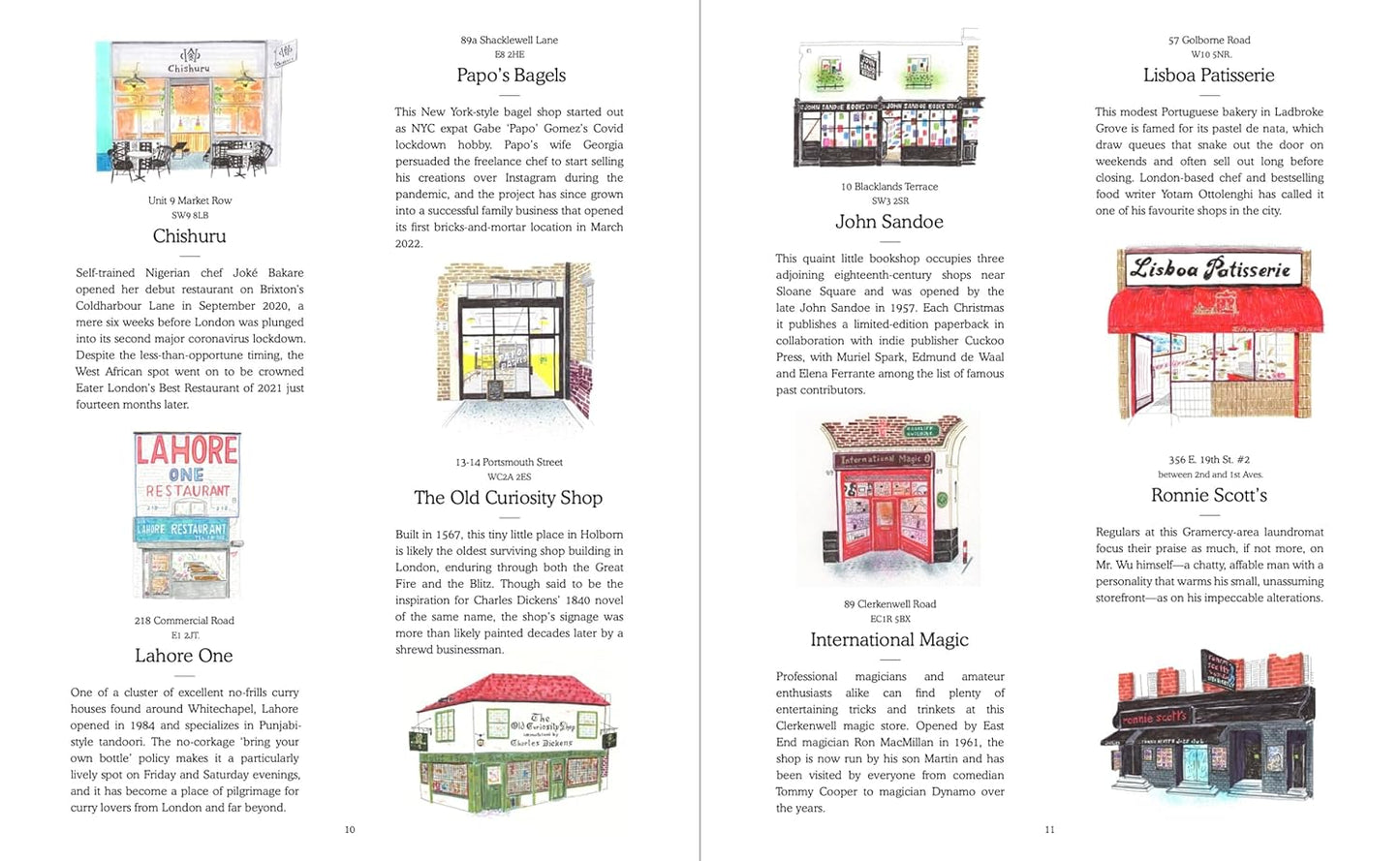 LONDON SHOPFRONTS (Signed!)