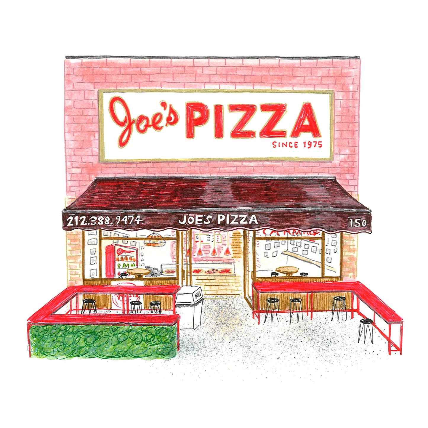 Joe's Pizza on 14th St.