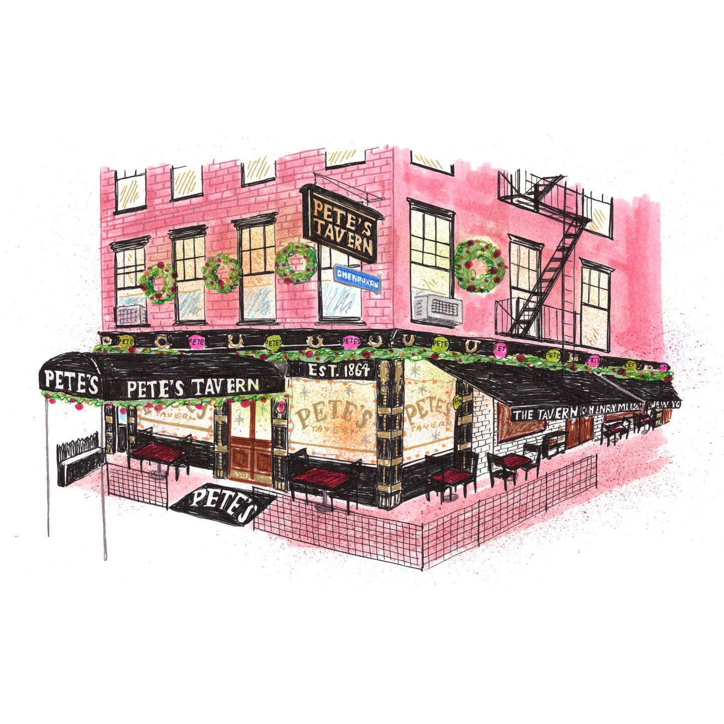 Pete's Tavern Merry Christmas!