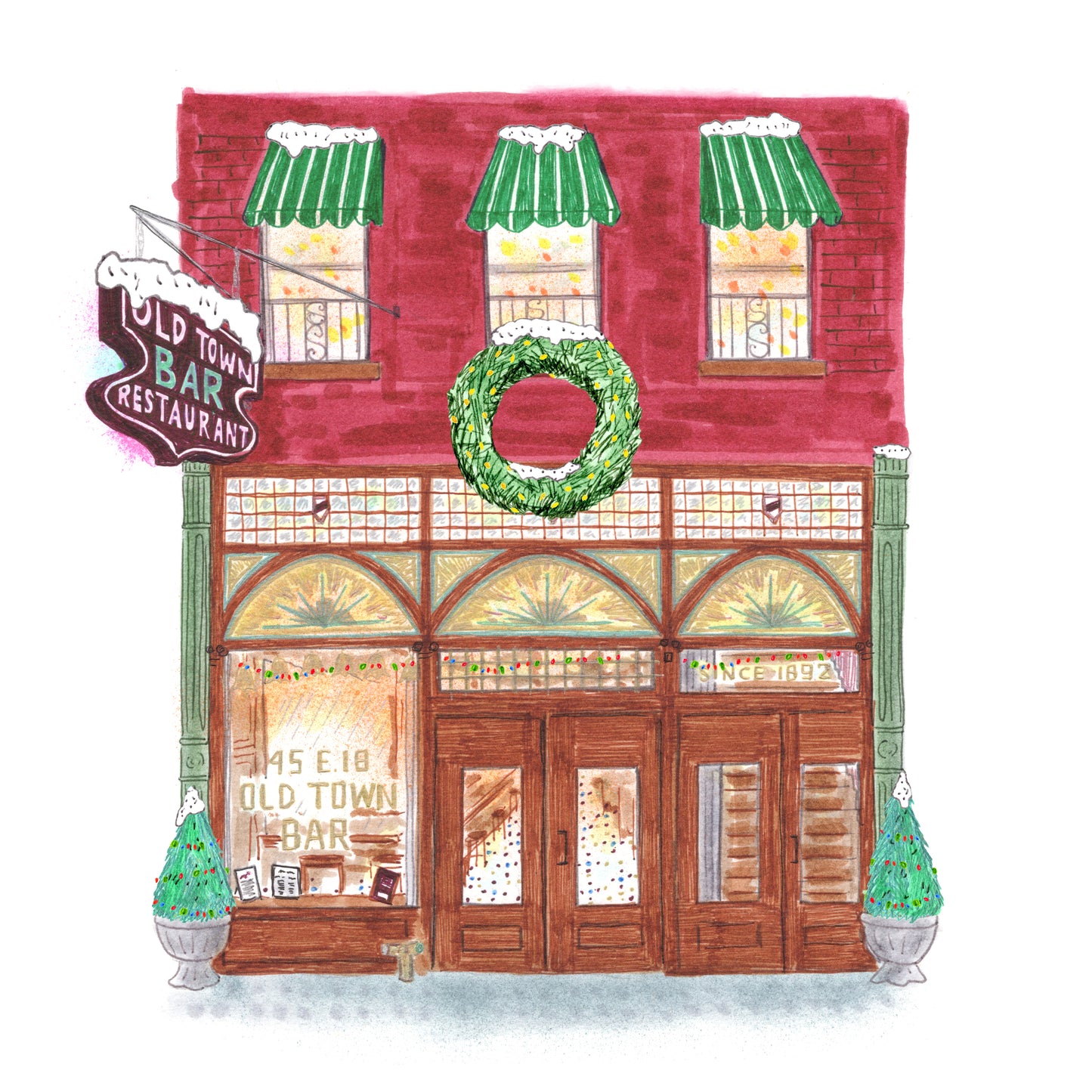 Old Town Bar Merry Christmas!