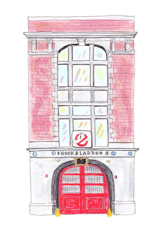 Ghostbusters Fire station