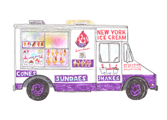 New York Ice Cream truck