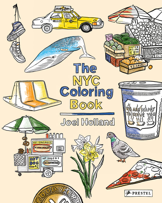 THE NYC COLORING BOOK (available Sept 15th)