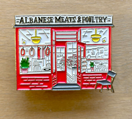 Albanese Meats pin