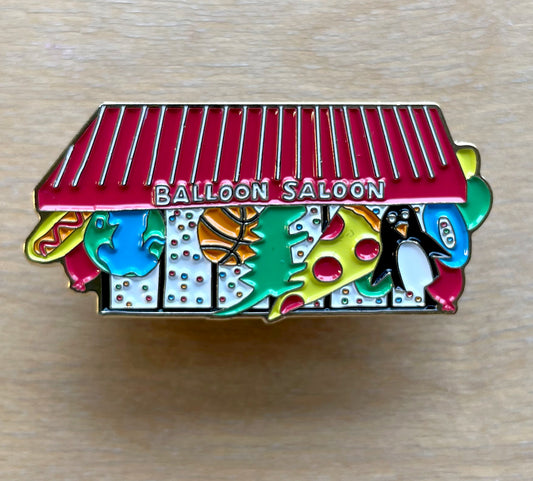 Balloon Saloon pin