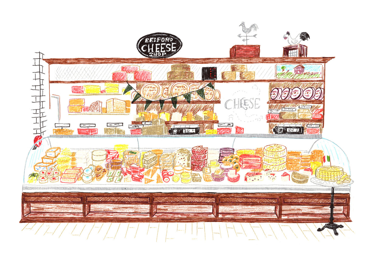 Bedford Cheese Shop interior